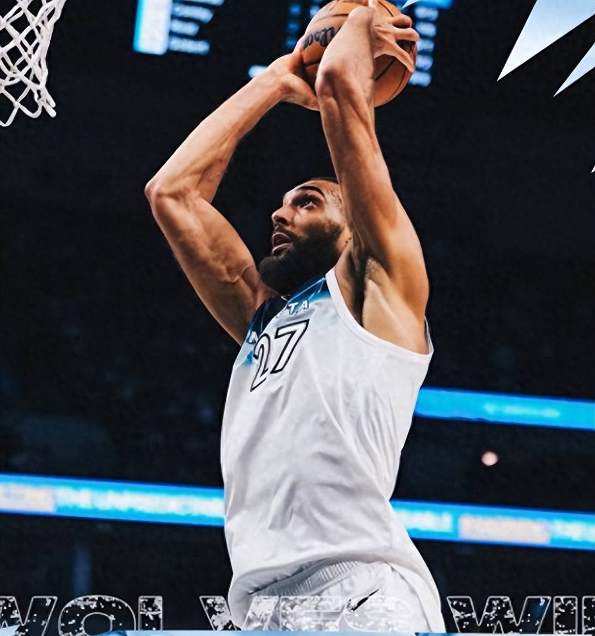 快船绝杀篮网，戈贝尔扛起全队